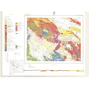 نقشه زمین شناسی قم-نقشه زمین شناسی-نقشه قم-زمین شناسی قم-geological qom map-geological qom