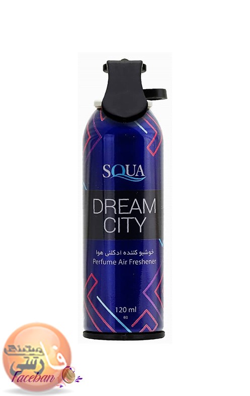 اسپري خوشبو کننده اسکوا مدل DREAM CITY حجم 120 ميلي ليتر فروشگاه فارسی میتینگ اسپري خوشبو کننده اسکوا مدل DREAM CITY حجم 120 ميلي ليتر خوشبو کننده هوا اسکوا