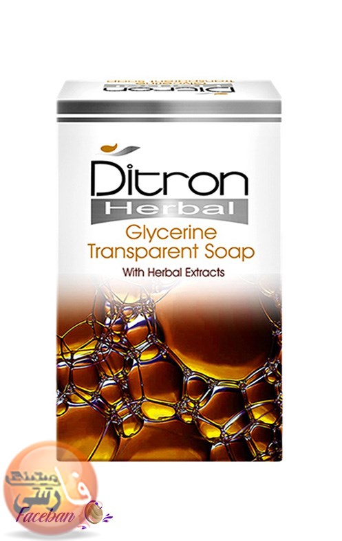 صابون-گليسيرين-ديترون-Ditron-وزن-110-گرم-پوست-صابون-گليسيرين-ديترون