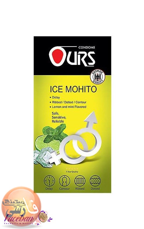 خرید اینترنتی کاندوم تاخيري اورز OURS مدل Ice Mohito بسته 12 عددي کاندوم تاخيري اورز OURS مدل Ice Mohito بسته 12 عددي کاندوم تاخيري کاندوم اورز کاندوم تاخيري اورز Ours Condom کاندوم اورس طعم موهیتو Ice Mohito